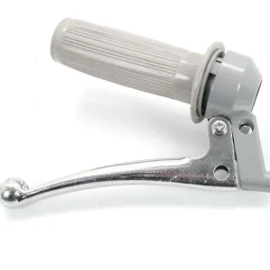 Alleen Vandaag Gashandel Armatur Grijs Aluminium 22mm 105mm 28mm voor Zündapp, Kreidler, Hercules, Puch, DKW, KTM, Brommer, Brommer, Mokick