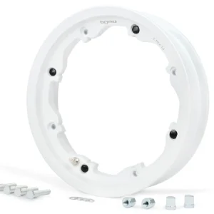 Velg BGM PRO, Slanglos, 2.10-10 Velg Aluminium Lambretta LI Serie 1-3, LI S, SX, TV Serie 2-3 wit Finale Uitverkoop