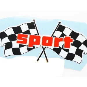 Speciale Aanbieding Sticker Zielflaggen Sport