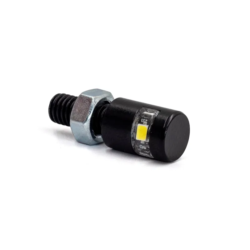 Dagaanbieding SMP M8 Mini LED-motorfietsnummerplaatverlichting Bolt Black