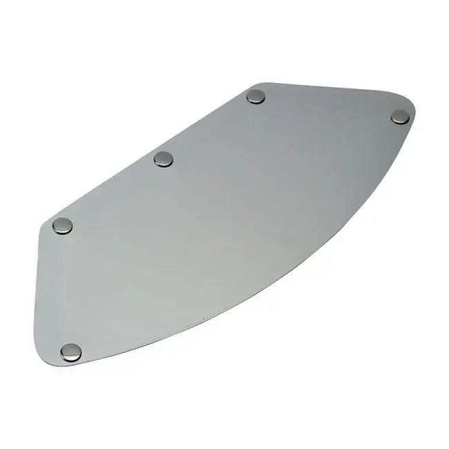 Populair Biltwell Gringo Blast Schild Chrome mirror
