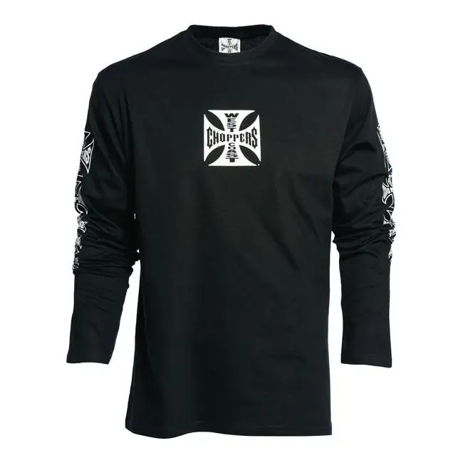 Betrouwbaar West Coast Choppers OG Klassieke Longsleeve Black / S