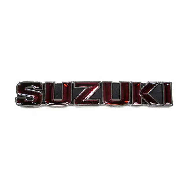 Alleen Vandaag Suzuki Tankembleem GT Zwart/Rood