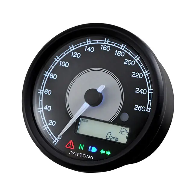 Velona Snelheidsmeter 80mm 260 km/u Flitsaanbieding