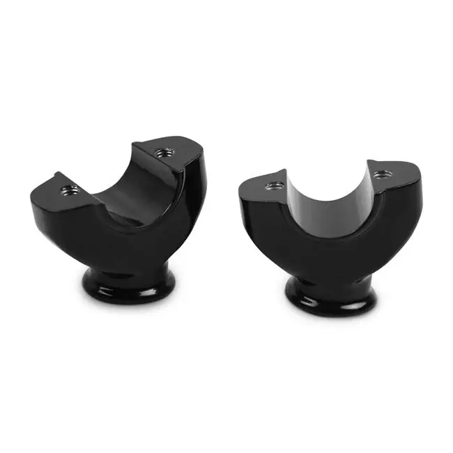 Aanbieding Kodlin Lage stuurverhogers voor Harley Black / 1.25" (3.2cm) / 18-24 FXBR / FXBRS