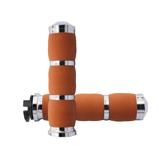 Avon Luchtgepolsterde Handvatten Chroom Tan Indian Scout 15-21 Indian Scouts Laatste Kans
