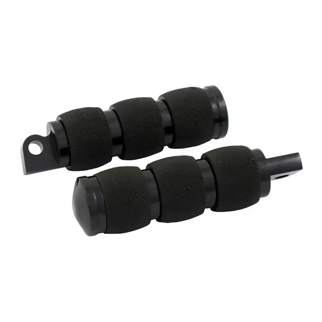 Avon Opklapbare Voetsteunen Luchtkussen voor Harley Traditional H-D male mount / Black Finale Uitverkoop