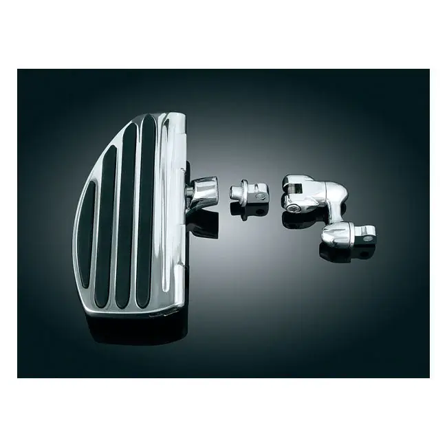 Superprijs Kuryakyn Bestuurder/Passagier ISO-vloerplaten Traditional H-D male mount with 541161 (chrome) or 567301 (gloss black) adapter / Low mount