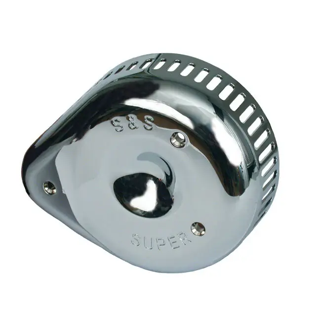Dagaanbieding S&S Slasher Teardrop Cover voor S&S Super E/G carburateurs All Super E/G caburetors / Chrome