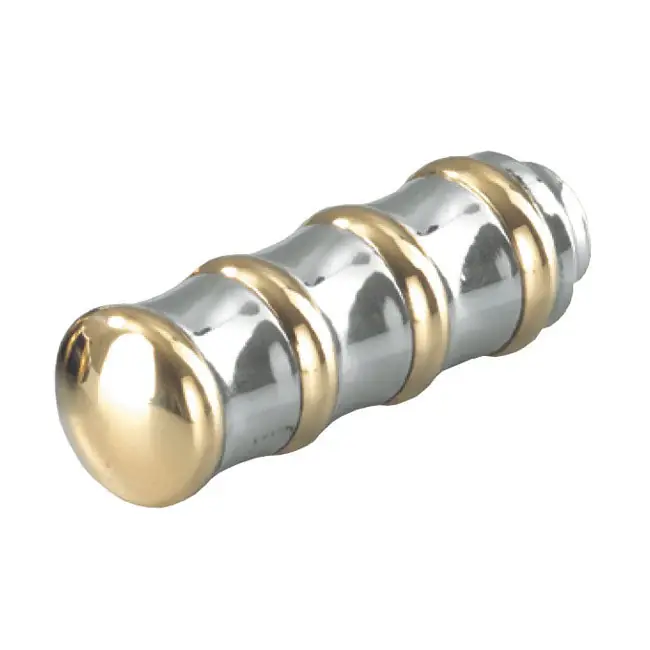 Hoge Kwaliteit Kustom Tech Vintage Schakel/remknuppel voor Harley Most H-D with 5/16-24 threads / Chrome/Brass