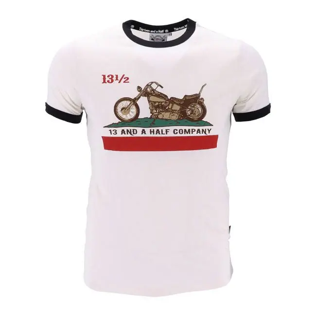 13 1/2 Californië Bedrijf T-Shirt S Lage Prijs