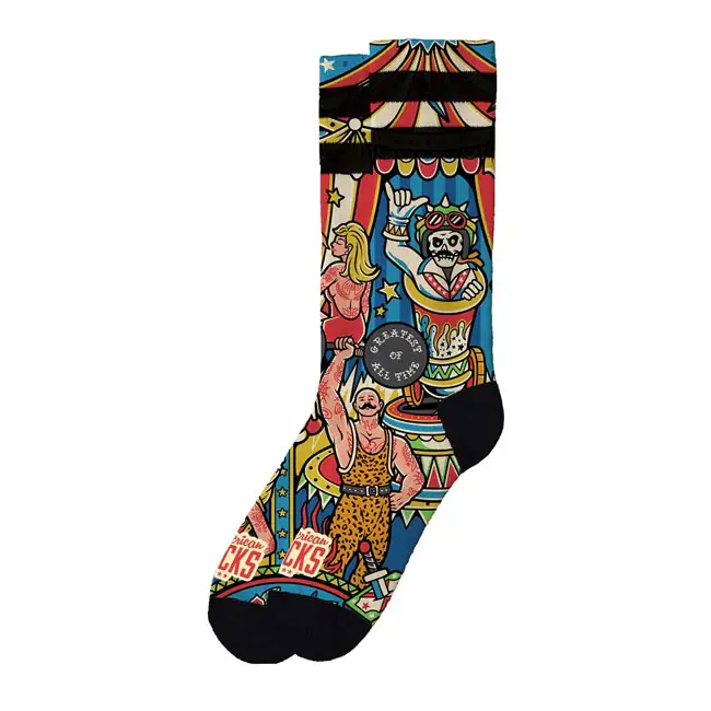 Gecertificeerd American Socks Circus Handtekening Sokken 36-41