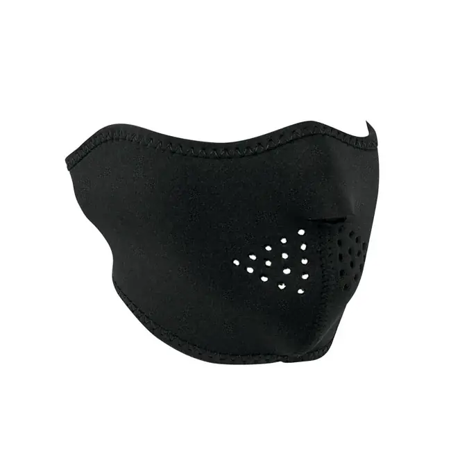 Koopje Zanheadgear Halfgelaatsmasker Neopreen Zwart