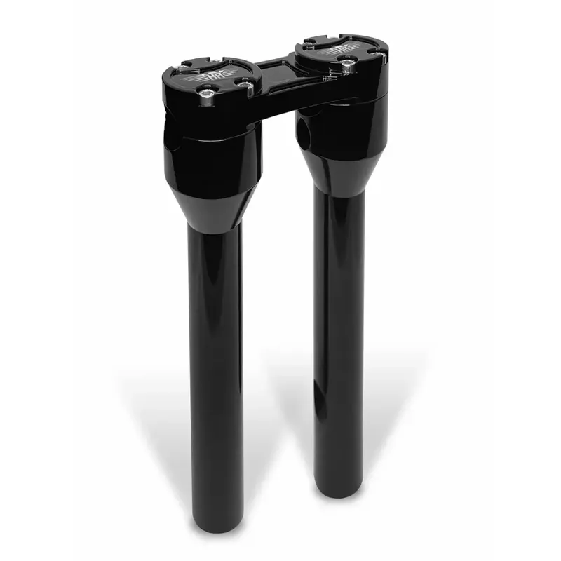 Heinz Bikes Clubstyle Aluminium Fat Bar Stuurverhogers Black / Black / 8" (20.3cm) Nieuw