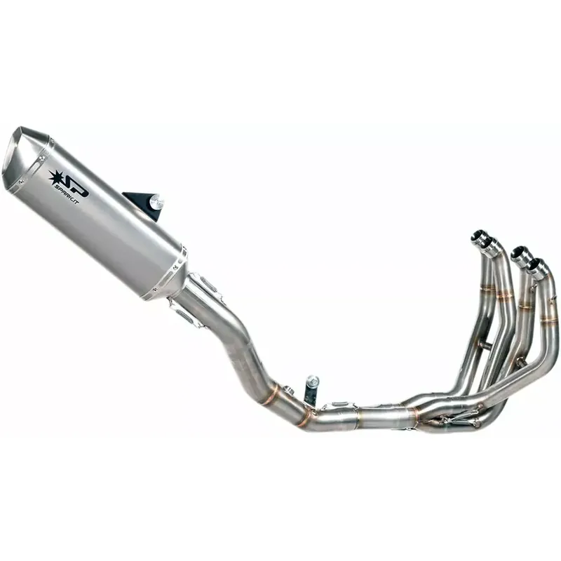 Spark Force volledig uitlaatsysteem voor Kawasaki 09-24 ZX-6R / 636 (stainless steel collector with Force muffler) (GKA8806T) Seizoensaanbieding