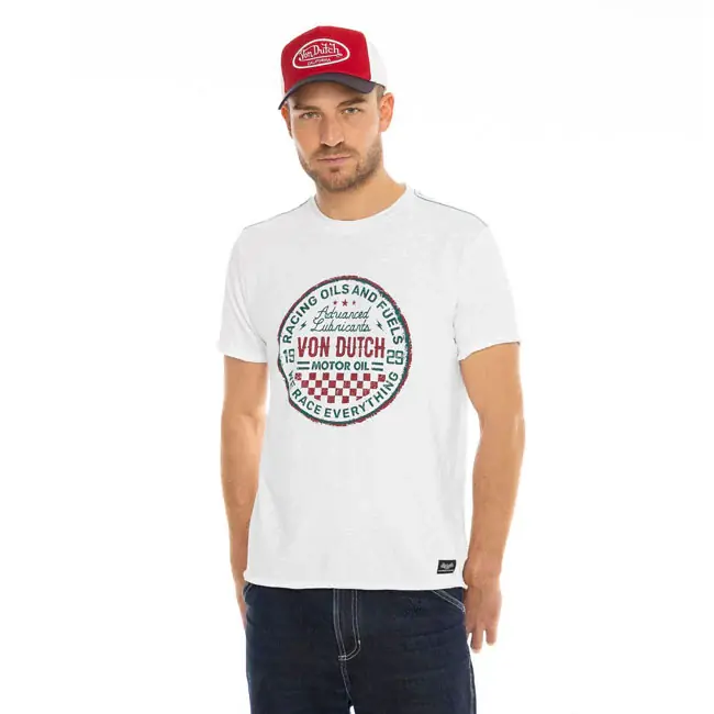 Von Dutch Oud T-shirt White / S Alleen Vandaag