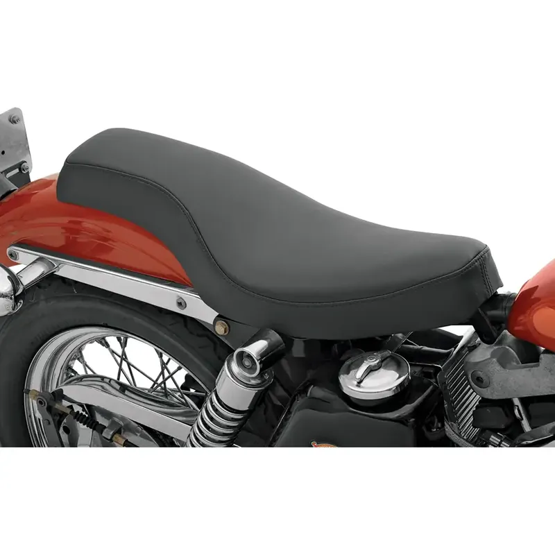 Superprijs Drag Specialties Spoon Style-zadel voor Harley 97-07 Touring / Black
