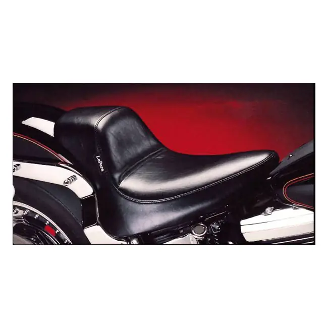 Le Pera Daytona Sport Solo Seat voor Harley 00-06 Softail Fat Boy / Black Goedkoop