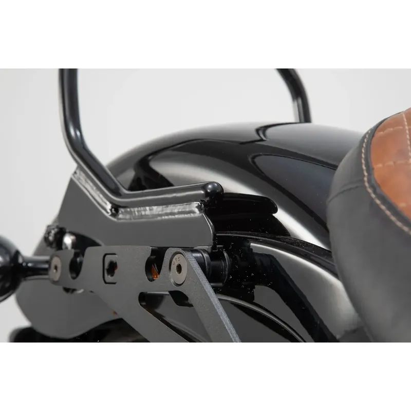 Premium SW-Motech SLH-zijdrager-HoldFast-adapter voor Harley 18–26 Softail Low Rider / S