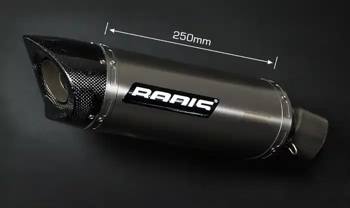 Bodis uitlaat Triumph Daytona 675 / R 2007-2012 Oval Q1-S Titanium Korting