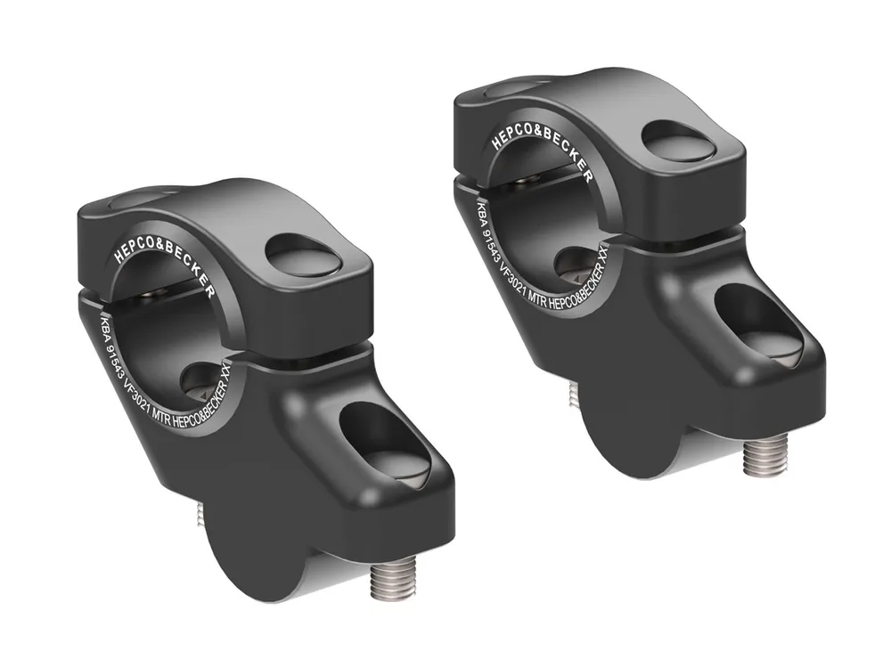 Flitsaanbieding Hepco en Becker stuur offset rizers Honda CB500 Hornet (2024-)